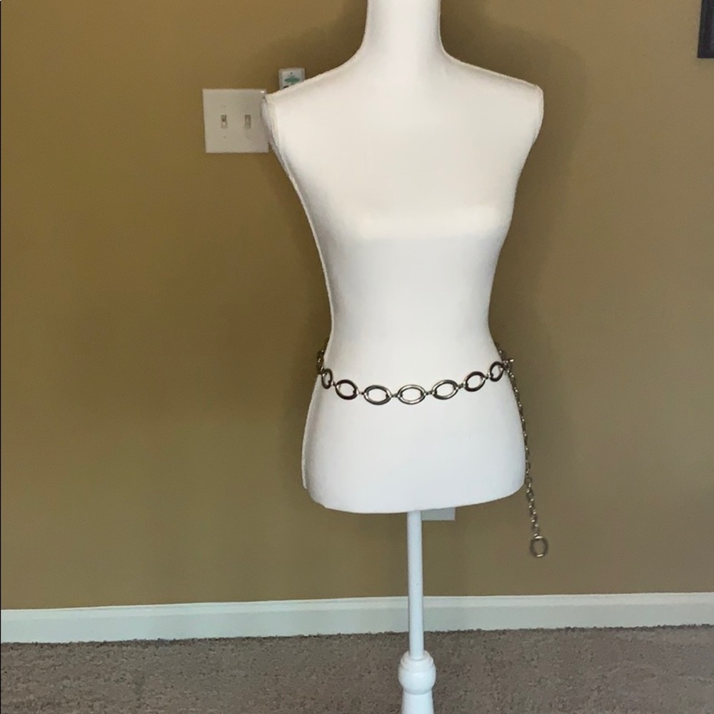 Silver Chain Linked Fashion Belt